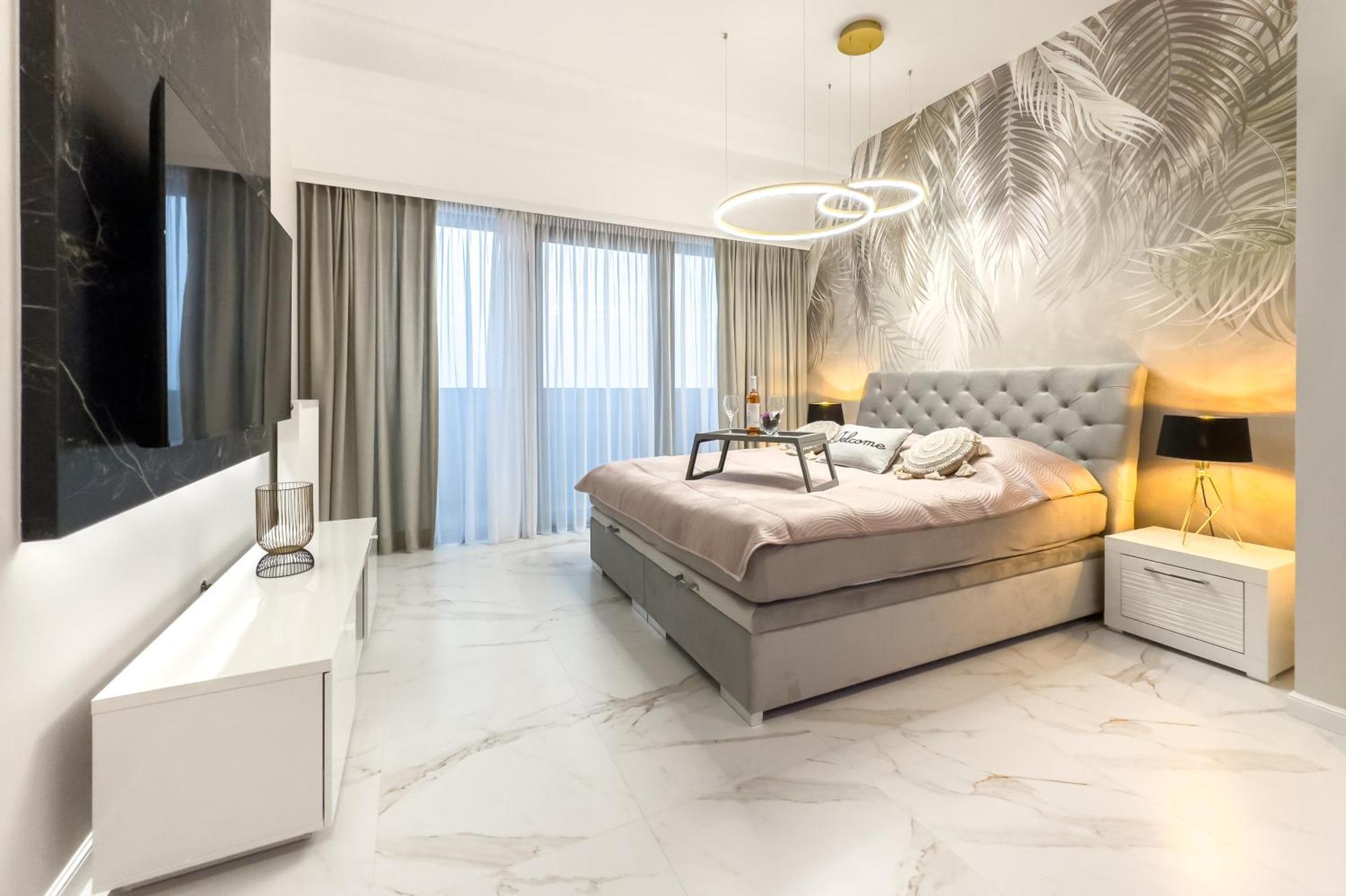 Hanza Tower Apartment No. 524 - Swimming Pool, Jacuzzi, Balcony 什切青 外观 照片