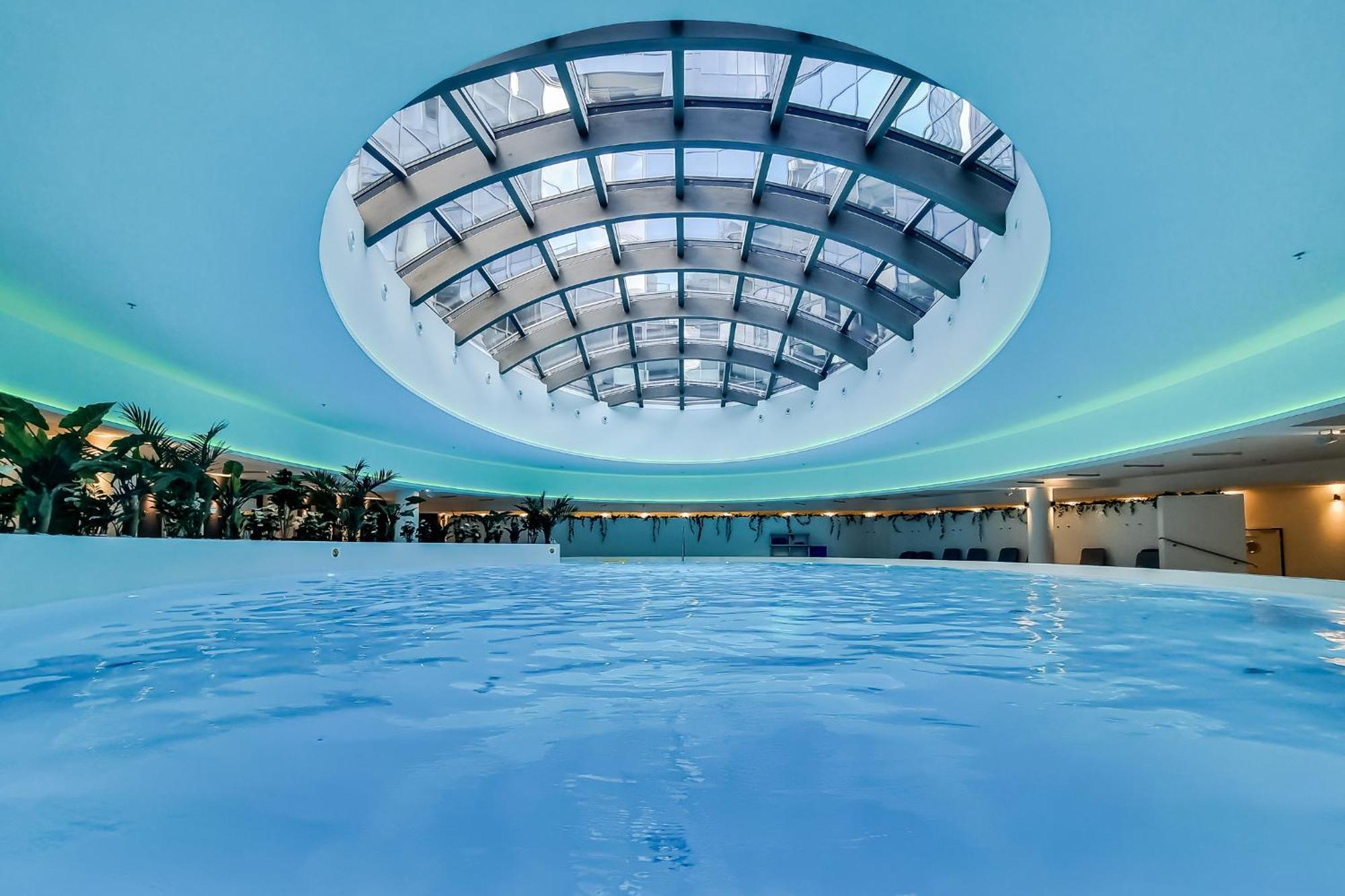 Hanza Tower Apartment No. 524 - Swimming Pool, Jacuzzi, Balcony 什切青 外观 照片